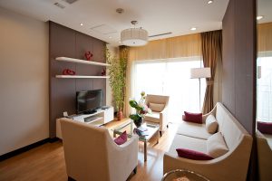 ハノイ賃貸アパート【バーディン区Buoi通り】高級コンドミニアム「Hoa Binh Green」で快適な生活を！