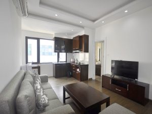 ハノイ賃貸アパート｜日本人向けカウザイ区Tran Thai Tong通りの1LDKサービスアパート