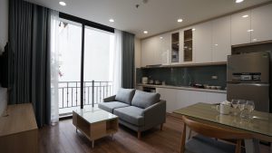 ハノイ賃貸アパート【日本人向け】バーディン区Lieu Giai通りの1LDKサービスアパートが格安で賃貸中！