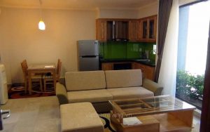 ハノイ賃貸アパート – バディン区キムマ通りの魅力的な1LDKサービスアパート、快適な生活空間