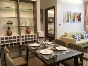 ハノイ賃貸アパート | ビンホームズ メトロポリス1LDK賃貸、バディン区