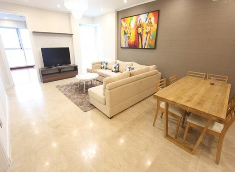 Fully furnished three bedroom apartment in Ciputra Hanoi, Tay Ho