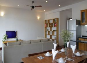 ハノイ賃貸アパート | タイホー区3LDK高級サービスアパートメント（絶景ビュー付き）