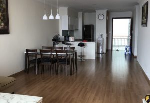 ハノイ賃貸アパート – ハノイVinhomes Nguyen Chi Thanh理想的な3LDK賃貸アパート