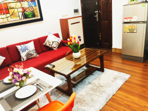 ハノイ賃貸アパート｜日本人向け1ベッドルームサービスアパート – Dao Tan通り