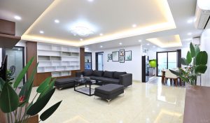 間取り2LDKのXuan La サービスアパートメント – ハノイ・テイホー区