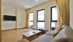 ハノイ・バディン区のKim Ma通りにある1LDKサービスアパートメント