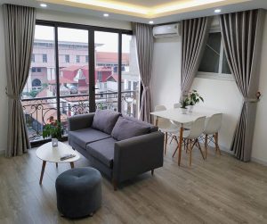 ハノイ賃貸アパート – 便利なバディン区Ton That Thiepサービスアパート【2LDKの賃貸】