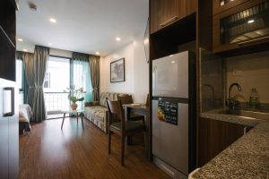 ハノイ賃貸アパート – ハノイ日本人向け1LDK賃貸アパート【Ton That Thiepサービスアパート】