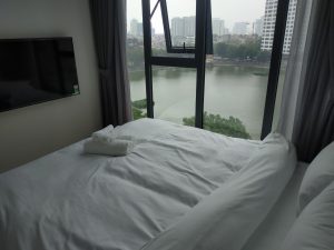 ハノイ賃貸アパート | バディン区のレイクビュー付き2LDKアパートメントを賃貸中！