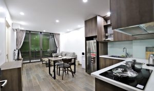 ハノイ賃貸アパート | タイホー区To Ngoc Van通りの日本人向け1LDKサービスアパートメント