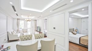 ハノイ中心地のサービスアパート – Nguyen Du通り 2LDK