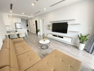 ハノイの日本人向け賃貸アパート：The Nine Towerの3LDKコンドミニアム