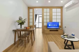 ハノイ賃貸アパート | バディン区の1ベッドルームサービスアパートメント