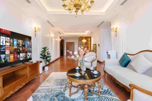 ハノイ 日本人向け アパート – タイホー区Trich Saiの贅沢な2LDK賃貸：日本のスタイルとモダンな設備