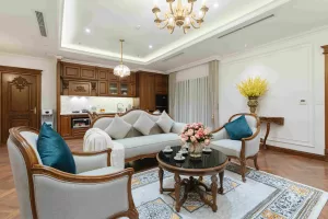 ハノイ 日本人向け アパート – タイホー区Trich Sai通りの高級2ベッドルームサービスアパートの紹介