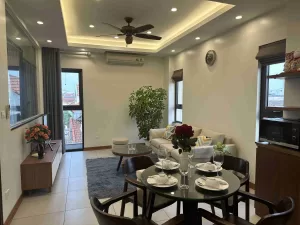 ハノイ賃貸アパート | 日本人向け Tay Ho区 2ベッドルームサービスアパート – お手頃価格の賃貸