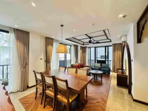 ハノイ賃貸アパート | 日本人向け Tay Ho区 3LDKサービスアパートメント – To Ngoc Van通りで賃貸