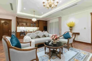 ハノイ賃貸アパート: トリックサイ通りの美しい2LDKサービスアパート | ハノイ・タイホー区、日本人向け