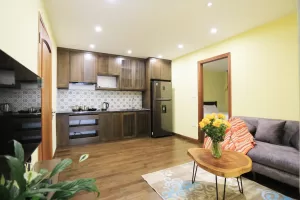 ハノイ賃貸アパート | お得な1LDKサービスアパート – Tay Ho区Au Co通りで貸出中