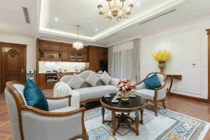 レイクビュー：ハノイ・Tay Ho（タイホー）区の2LDKサービスアパート