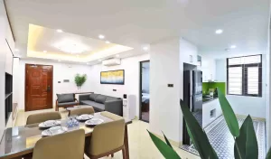 日本人向け2LDK賃貸アパート、ハノイTay Ho（タイホー）区Xuan La通りで