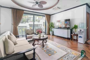 西湖の眺めが楽しめるハノイTay Ho（タイホー）区の日本人専用3ベッドルームサービスアパート