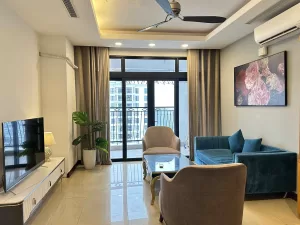 ハノイ賃貸アパート – 日本人向けROYAL CITY 3LDK高級マンション、全ての便利機能付き