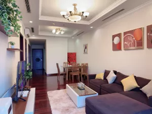 ハノイ賃貸アパート – 日本人向けRoyal City高級マンション2LDK、フル設備付き