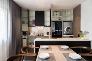 ハノイ賃貸アパート – タイホー区To Ngoc Van通りの2LDKサービスアパート、日本人向け