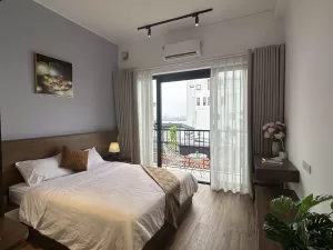 ハノイ賃貸アパート | 日本人ビジネスマンに最適な2ベッドサービスアパート – トゥーホア通り・タイホー区