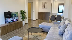 ハノイ賃貸アパート | 湖ビュー付き2ベッドサービスアパート賃貸 – タイホー区