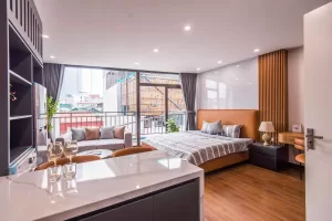 ハノイ 日本人向け アパート｜Dao Tan 1LDKサービスアパート賃貸