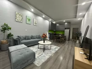 ハノイ賃貸アパート – 日本人向けDong Da区Ton Duc Thang通りの2LDKサービスアパートメント – 日本人向け賃貸物件