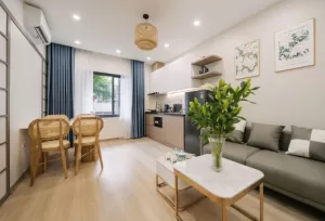 ハノイ賃貸アパート | バーディン区キムマー通りの1-2LDKサービスアパートメント賃貸