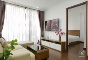 ハノイ賃貸アパート | タイホー区To Ngoc Van通りの2ベッドルームサービスアパートメント – 月額1000USD