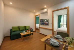 ハノイ 日本人向け アパート – タイホーサービスアパートメント 2ベッドルーム、月750-825USD