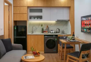 ハノイ賃貸アパート | Tay Ho区To Ngoc Van通りの1ベッドルームサービスアパート – 550-600USD/月