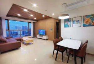 ハノイ賃貸アパート – スターレイクアパートメント2ベッドルーム、西湖西、月額1200USD