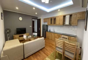 ハノイ・バーディン区の1ベッドルームサービスアパート – 月額1500USDのみ