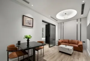 ハノイ賃貸アパート【ハイバーチュン区】外国人向け1LDKサービスアパート70㎡・月額1500USD