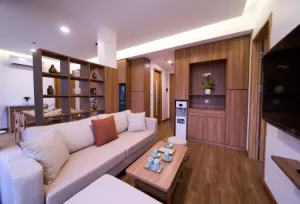 ハノイ賃貸アパート｜キンマー高級サービスアパート｜2ベッド90㎡・月2200USD家具付き