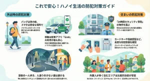 2026年版｜ハノイの防犯・安全対策ガイド｜夜間・移動・ひったくり・賃貸アパート防犯