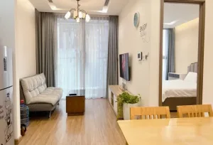 ビンホームズ・メトロポリス賃貸|静かな1ベッドルーム(家具付き)