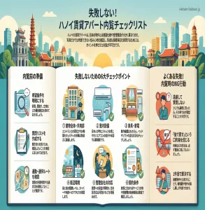 ハノイ賃貸アパート内覧時に日本人が必ず確認すべきチェックリスト【2026年完全版】