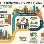 ハノイ賃貸アパート契約の流れ2026｜日本人向け安心ガイド