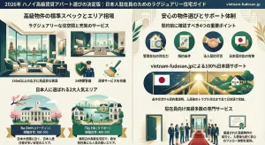 ハノイ賃貸アパート高級物件特集2026｜駐在員向けラグジュアリー住宅ガイド