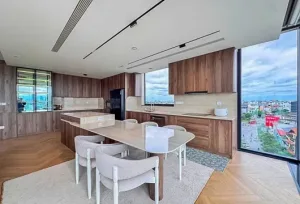 ハノイ賃貸アパート Tay Ho 3ベッドルーム 高層階 127㎡