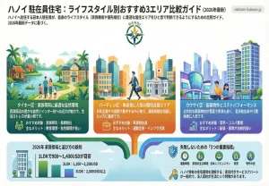 ハノイ駐在員住宅おすすめエリア完全ガイド｜日本人向け2026年最新版